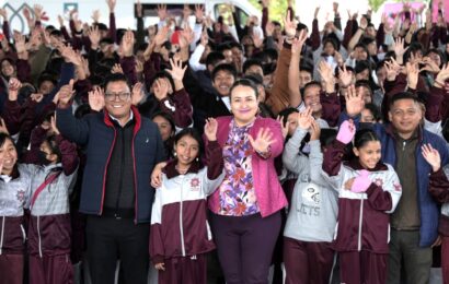 Blanca Angulo impulsa la seguridad para jóvenes en Chiautempan