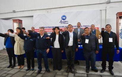 Ángelo Gutiérrez, nuevo dirigente del PAN Tlaxcala para 2024-2027