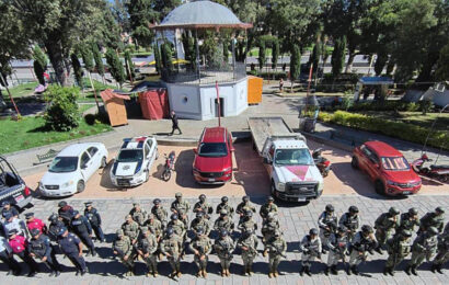 Mando Coordinado entra en funciones en Santa Cruz Tlaxcala