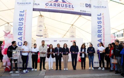 El «Carrusel de Información y Servicios» llega a Apizaco con éxito