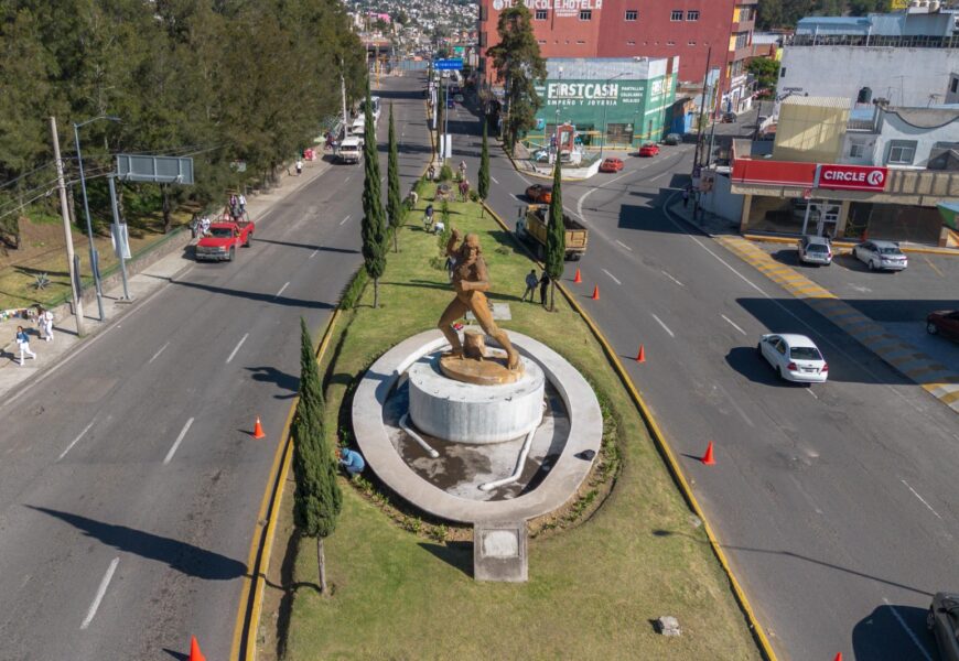 Ayuntamiento de Tlaxcala intensifica limpieza y mantenimiento urbano