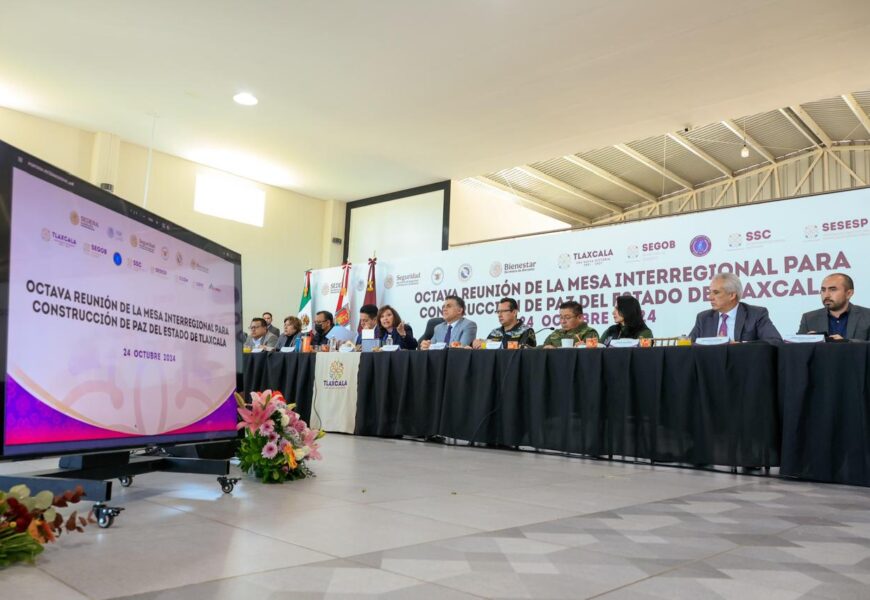 Lorena Cuéllar y alcaldes de Tlaxcala impulsan seguridad local