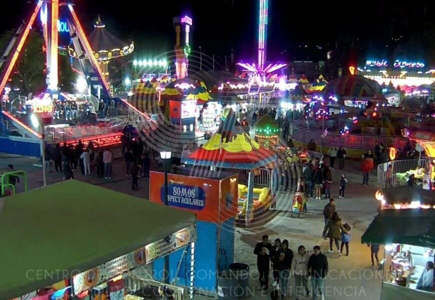C5i inicia operativo de seguridad en la Feria de Tlaxcala 2024