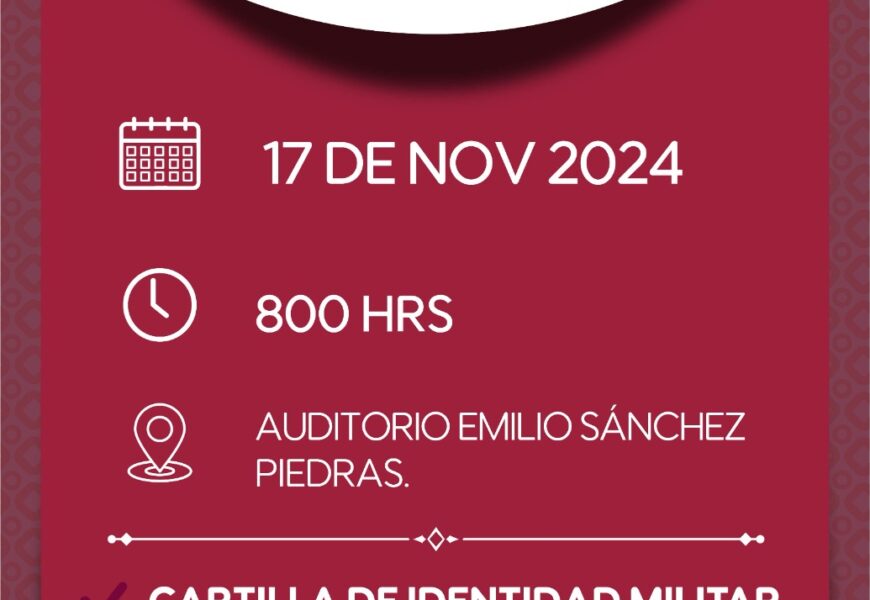 Sorteo del Servicio Militar Nacional en Apizaco: ¡Participa!