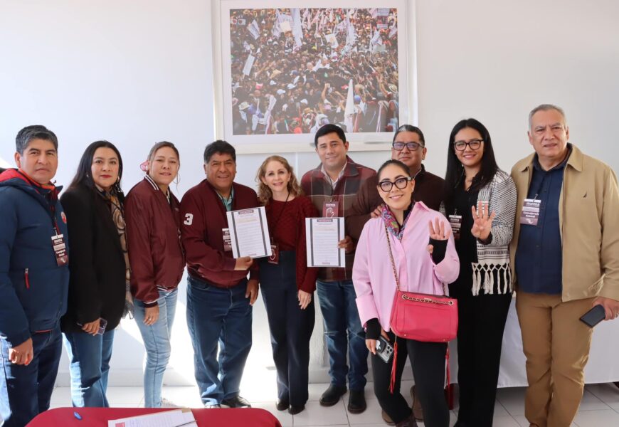 Marcela González, primera presidenta de Morena Tlaxcala