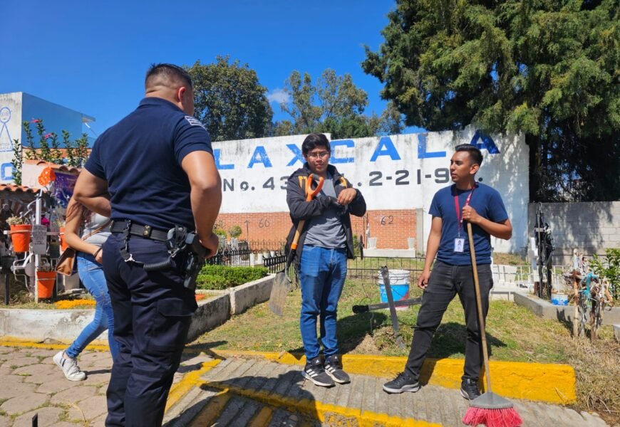 Seguridad en Panteones de Tlaxcala: Operativos especiales