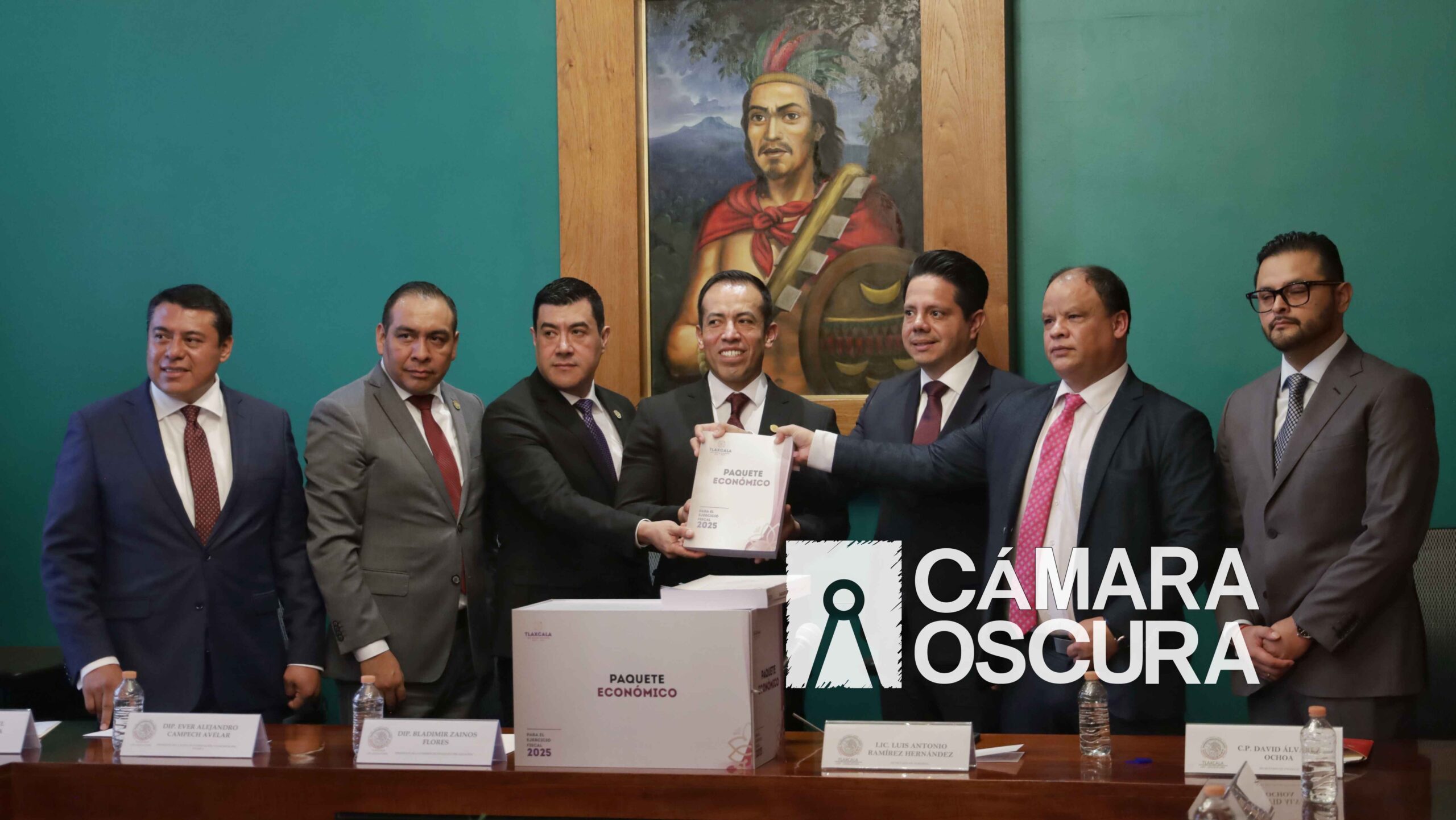Entrega del paquete económico 2025 Tlaxcala al Congreso para su análisis.