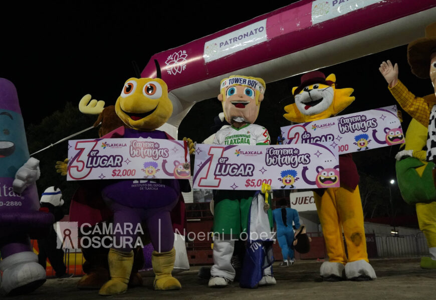 Primera Carrera de Botargas en la Feria Tlaxcala 2024