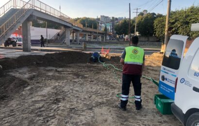 Protección Civil atiende fuga de gas en mercado de Tlaxcala