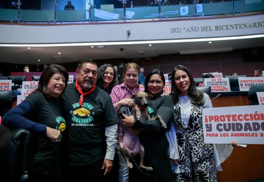 Ana Lilia Rivera impulsa protección animal en México