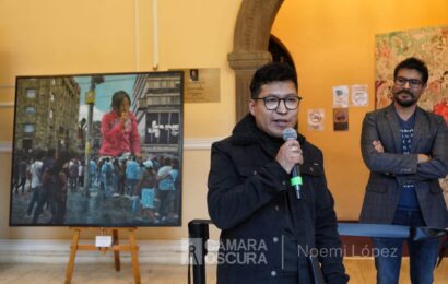 Distopías Mentales, exposición de Aldo Ivanoe en el Teatro Xicohténcatl