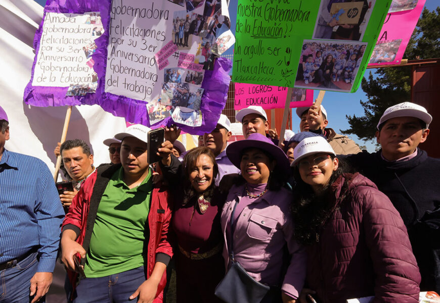 Tercer Informe Lorena Cuéllar: educación en Tlaxcala