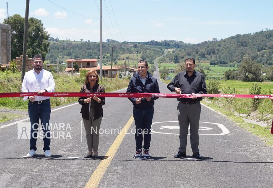 Obras públicas impulsan seguridad y bienestar