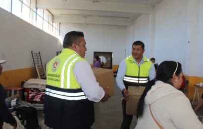 Explosión en Chiautempan: Habilitan refugio temporal