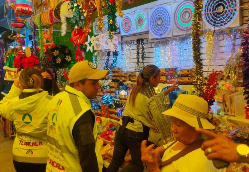 Operativos contra venta de pirotecnia en Tlaxcala