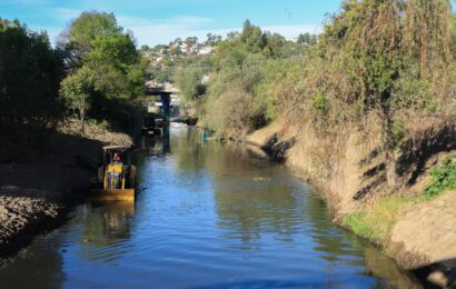 Gobernadora impulsa acciones de saneamiento del río Zahuapan