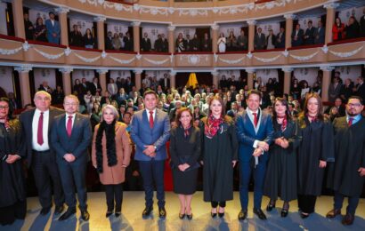 Magistrada Anel Bañuelos presenta informe anual del TSJE