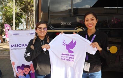 Jornadas por la Paz fortalecen la seguridad en Tlaxcala