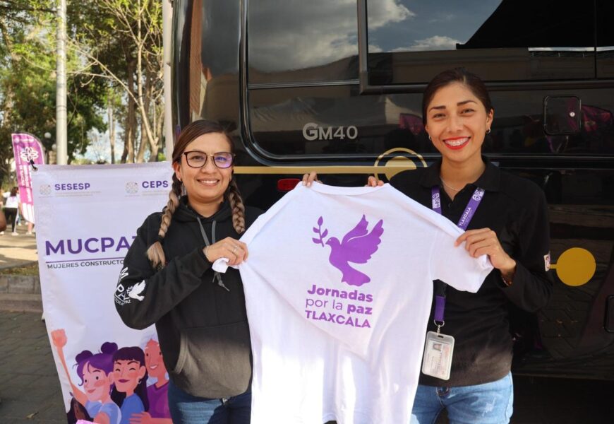 Jornadas por la Paz fortalecen la seguridad en Tlaxcala