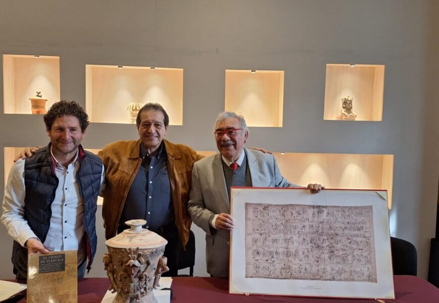 Urna de Cacaxtla y Lienzo de Tlaxcala: un vínculo histórico con España