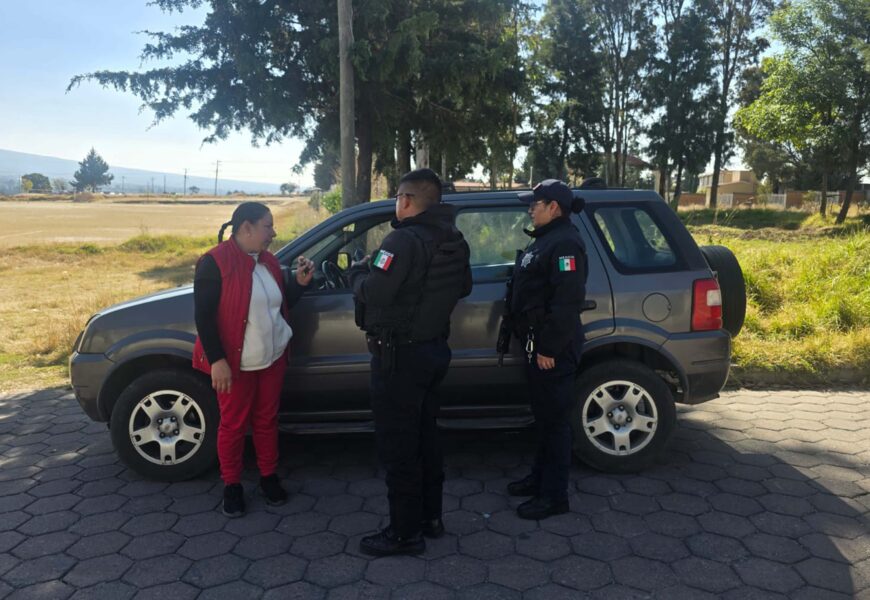 Operativo de seguridad en Tlaxcala fortalece vigilancia en comunidades