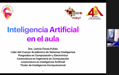 Docentes de la UATx exploran la inteligencia artificial
