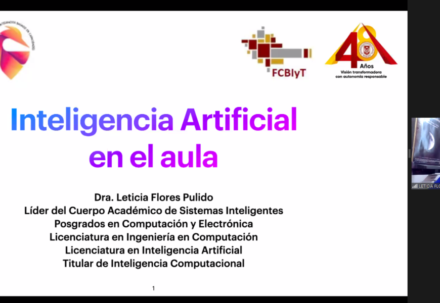 Docentes de la UATx exploran la inteligencia artificial