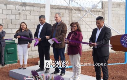 Pozo de agua en Acuamanala mejora calidad de vida