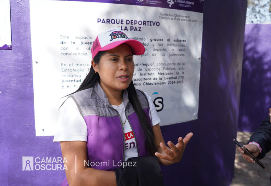 Tlaxcaltequios impulsa trabajo comunitario