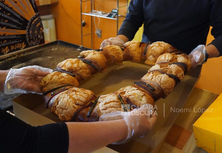 Rosca de Reyes en la Panificadora «La de Sta. Ana», un legado familiar