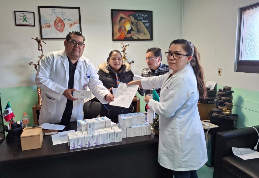 Entrega de insumos médicos mejora atención en Tlaxcala