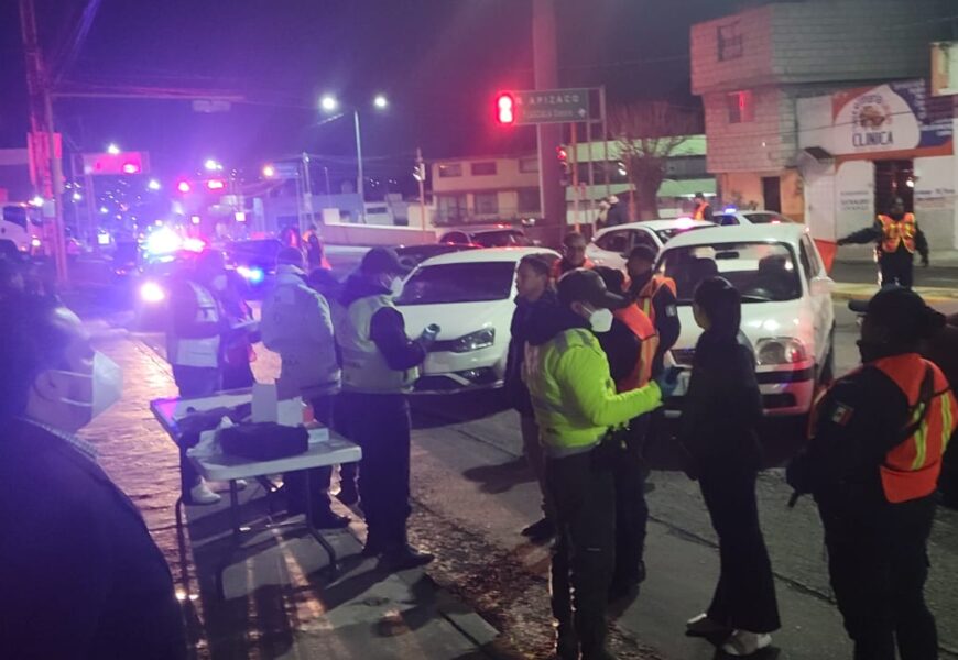 El operativo alcoholímetro protege vidas en Tlaxcala