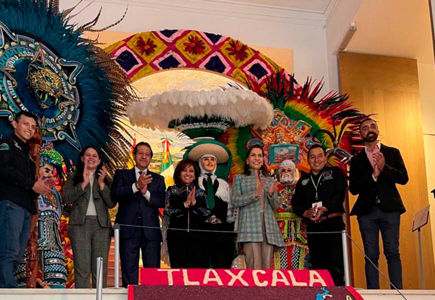 Gobernadora promueve  a Tlaxcala en España