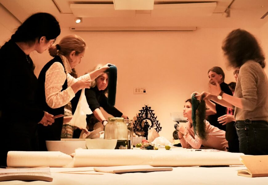 Artesano tlaxcalteca impulsa el arte textil en España