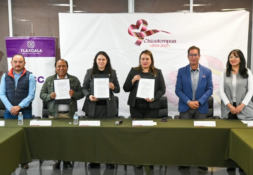 Convenio cultural en Chiautempan fortalecerá actividades artísticas