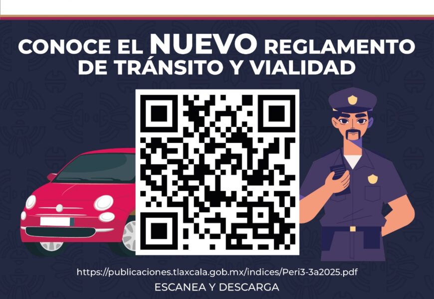 Modificaciones al Reglamento de Tránsito en Tlaxcala capital