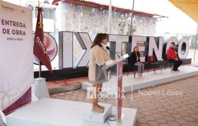 Letras Monumentales en Ixtenco impulsan identidad