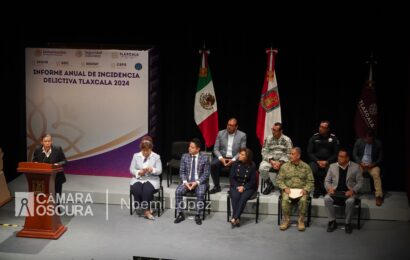 Presentan Informe Anual de Incidencia Delictiva en Tlaxcala 2024