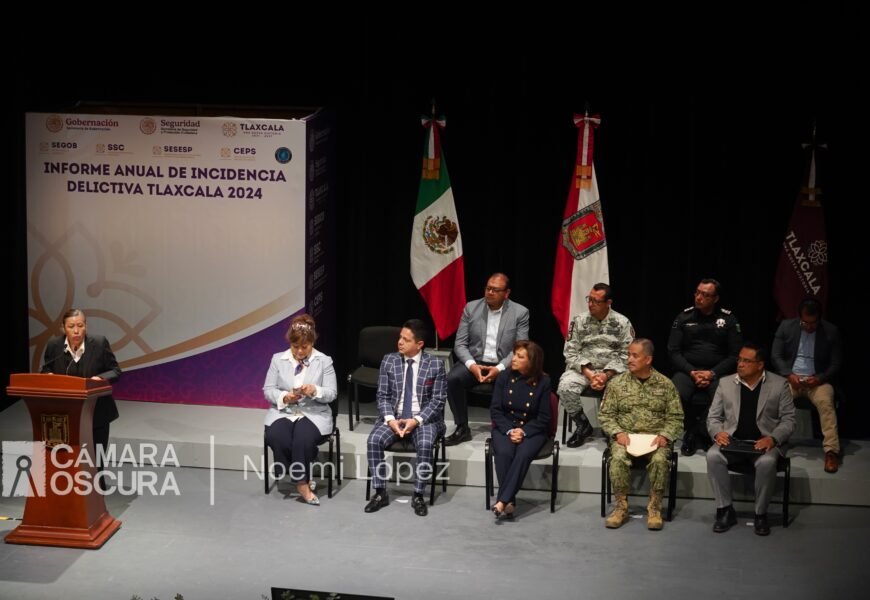 Presentan Informe Anual de Incidencia Delictiva en Tlaxcala 2024 Presentan Informe Anual de Incidencia Delictiva en Tlaxcala 2024