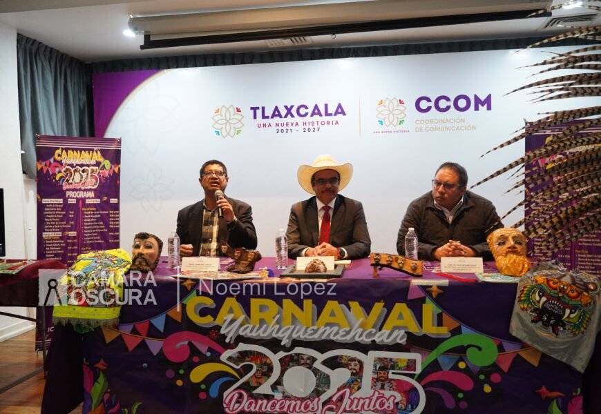 Presentan Cartel del Carnaval de Yauhquemehcan 2025