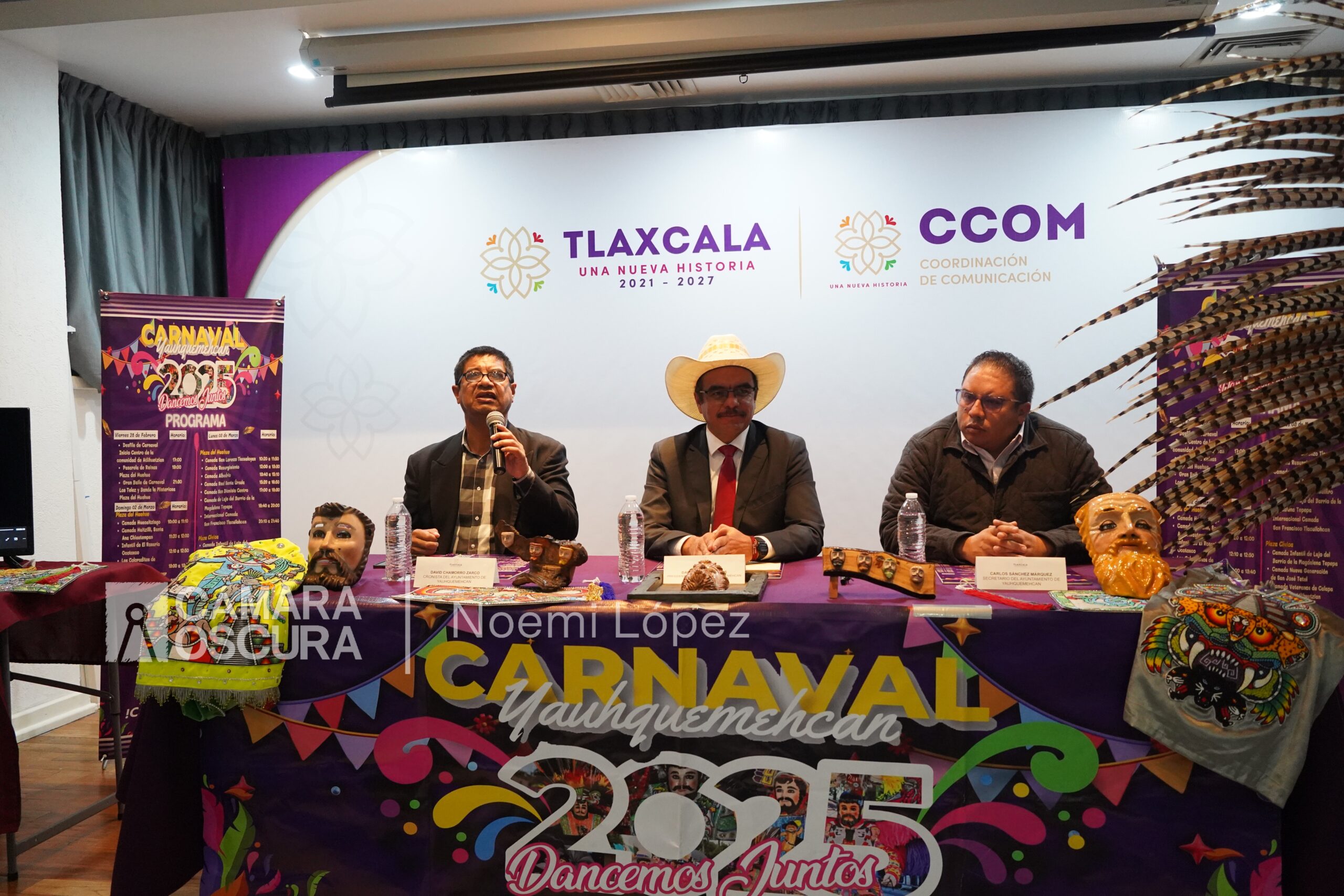 Presentan Cartel del Carnaval de Yauhquemehcan 2025
