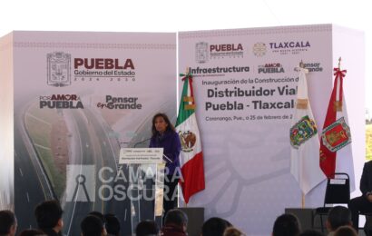 Inauguración del Distribuidor Vial Puebla-Tlaxcala