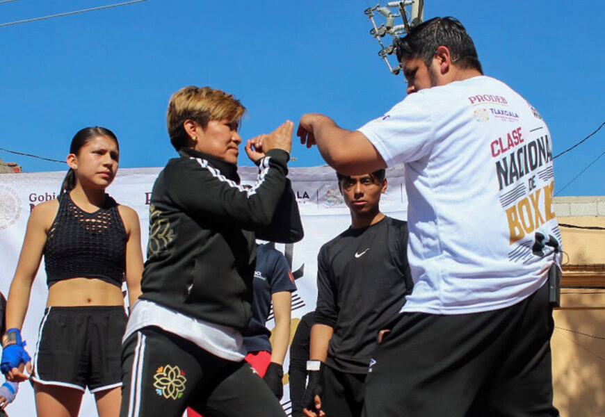 Boxeando Por la Paz reúne a cientos en Tlaxcala