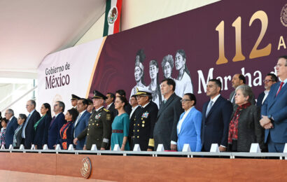Marcha de la Lealtad: Claudia Sheinbaum la encabeza