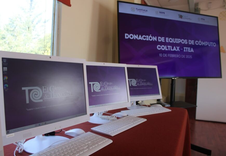 ITEA recibe donación de equipos de cómputo