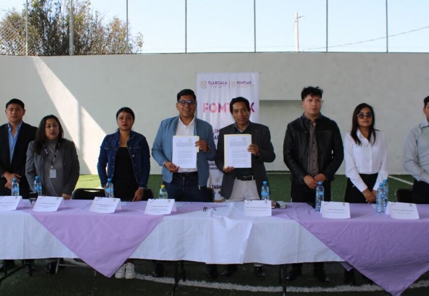 Inversión de Fomtlax en Mazatecochco impulsa emprendedores