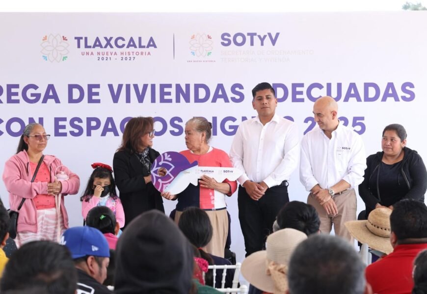 Gobierno estatal impulsa viviendas dignas en Mazatecochco