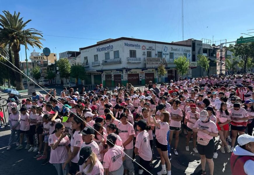 Carrera Estatal de la Mujer 2025 promueve el bienestar