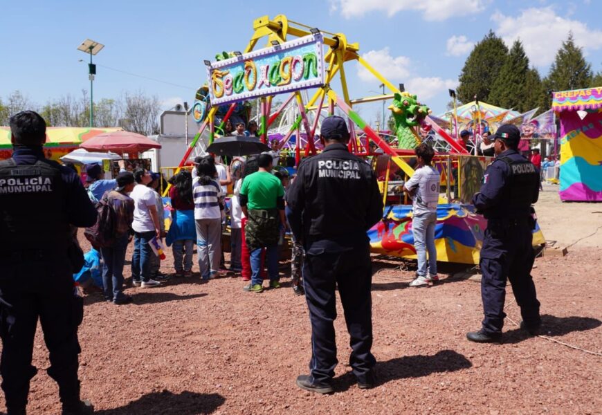 Seguridad en la Feria Apizaco 2025 garantiza tranquilidad