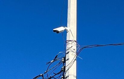 Cámaras de seguridad en Tlaxcala: Retiran dispositivos ilegales
